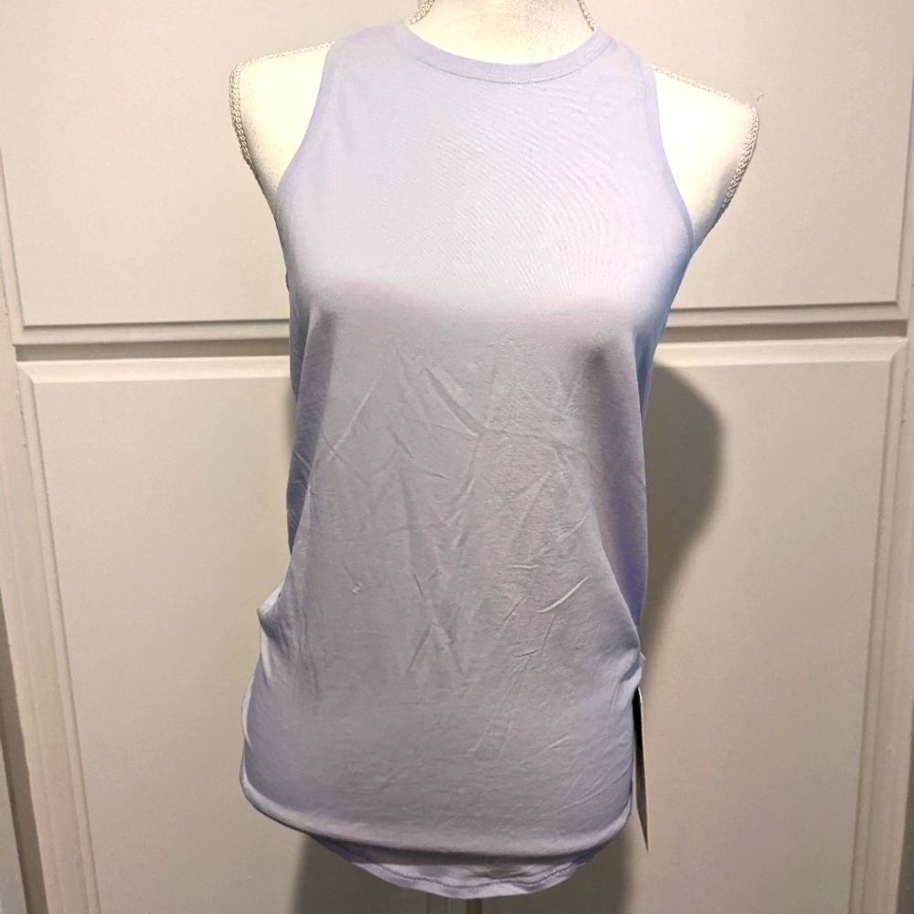 Lululemon All Tied Up Tank Serene Blue 4